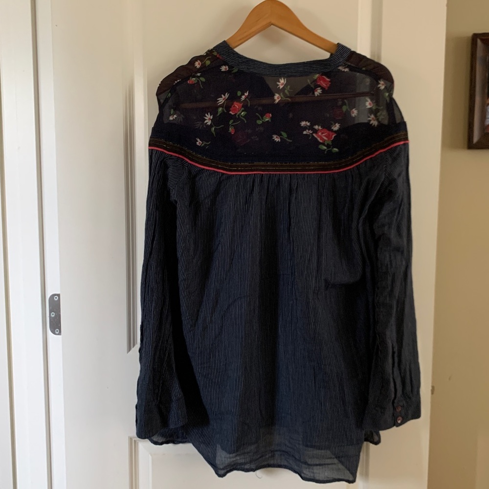 Free People Mixed media tunic